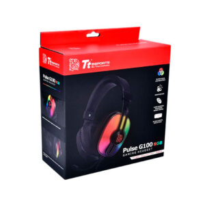 HEADSET TT SPORTS PULSE G100/ANALOG/RGB LED HT-PLS-ANECBK-28#