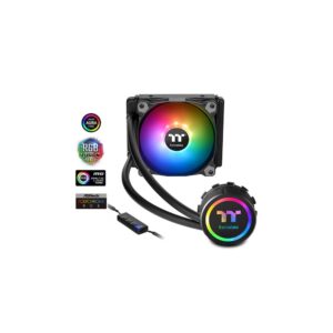 WATER COOLER THERMALTAKE WATER 3.0 120 ARGB SYNC/BRAIDED TUBE CL-W232-PL12SW-B*