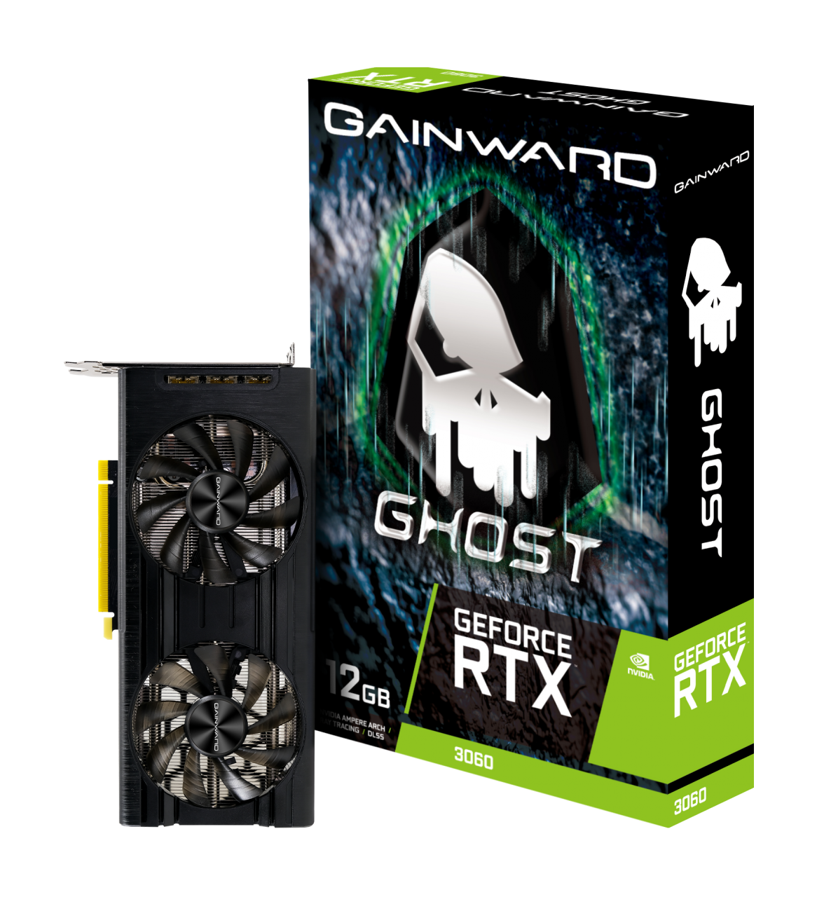 GPU NV RTX3060 12GB GHOST GD6 192BITS GAINWARD NE63060019K9