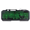 TECLADO GAMER SHIELD ABNT2 MULTIMIDIA LED VERDE 1.8 METROS USB TOPO EM METAL SENSACAO MECANICA - GT604 - Imagem 4