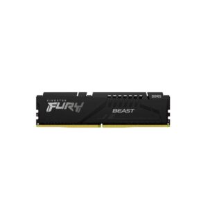 Memoria 16gb Ddr5 4800mhz 1.1v Kingston Fury Beast Black - Desktop - Kf548c38bb-16
