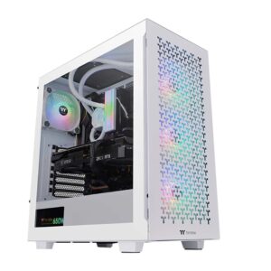 GABINETE TT V350 TG ARGB AIR/SNOW/MID-TOWER/3*120MM CA-1S3-00M6WN-03