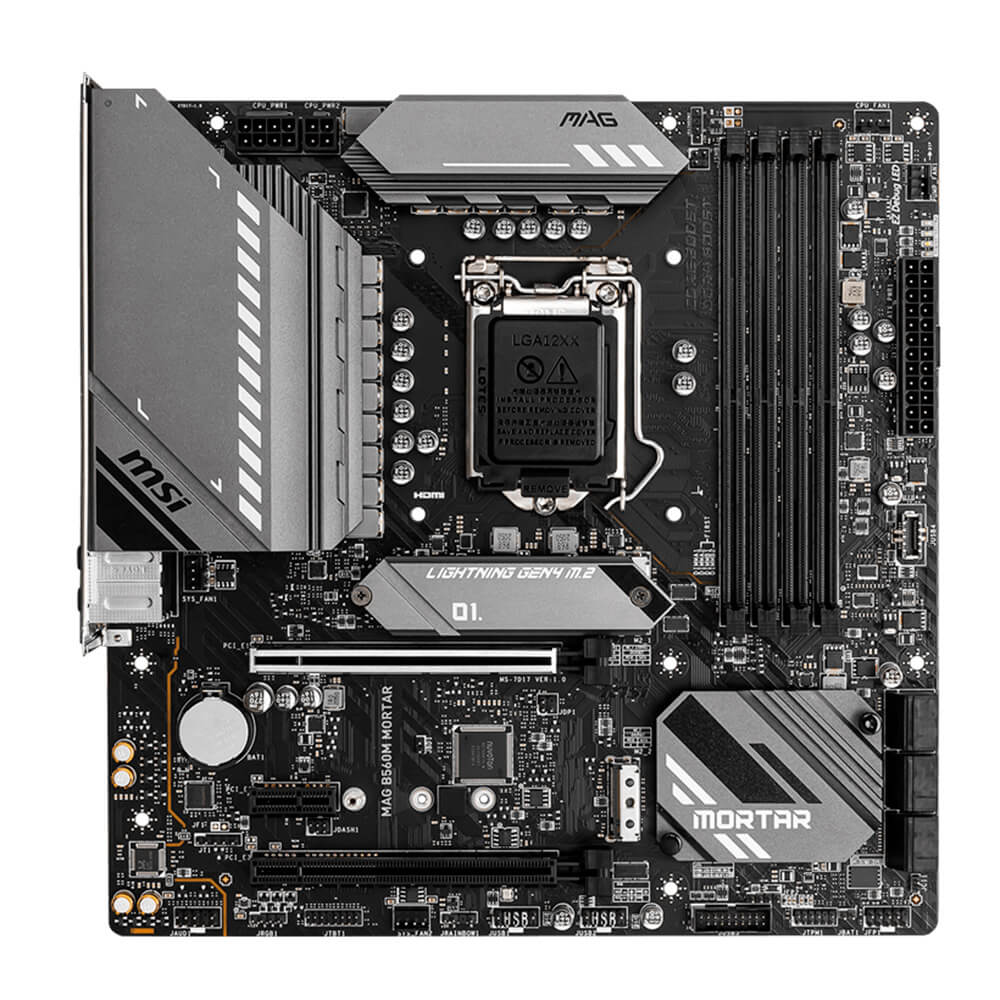 PLACA MÃE MSI MAG B560M MORTAR INTEL LGA 1200 911-7D17-046 - Imagem 4