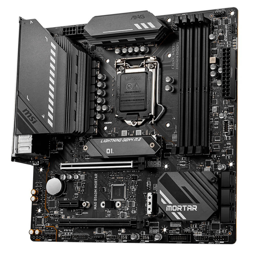 PLACA MÃE MSI MAG B560M MORTAR INTEL LGA 1200 911-7D17-046 - Imagem 5