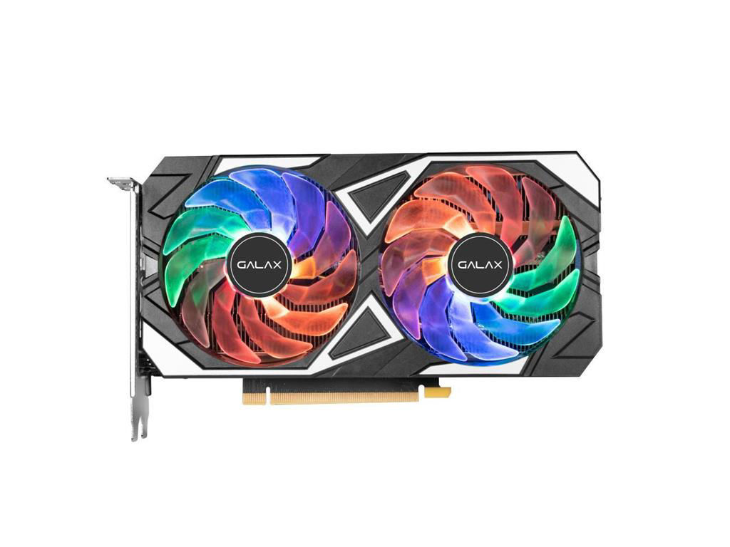 PLACA DE VIDEO GALAX GEFORCE RTX 3050 EX 1 CLICK OC 8GB GDDR6 128 BITS - 35NSL8MD6YEX - Imagem 2