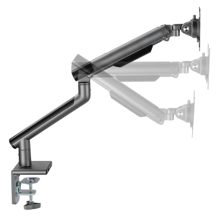 SUPORTE ARTICULADO PARA MONITOR 17'' A 32'' USB 3.0 CINZA - SM-049C - Imagem 7