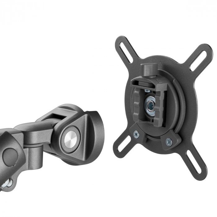 SUPORTE ARTICULADO PARA MONITOR 17'' A 32'' USB 3.0 CINZA - SM-049C - Imagem 9
