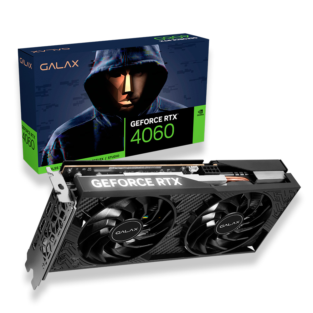 RTX4060 8GB GDDR6 128BITS 1-CLICK OX 2X GALAX 46NSL8MD8LOC