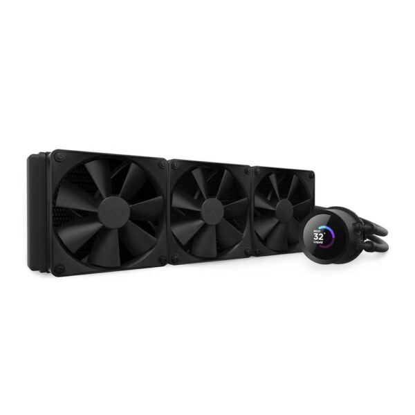 WATER COOLER P/ PROCESSADOR NZXT KRAKEN 360 360MM PRETO DISPLAY LCD - RL-KN360-B1