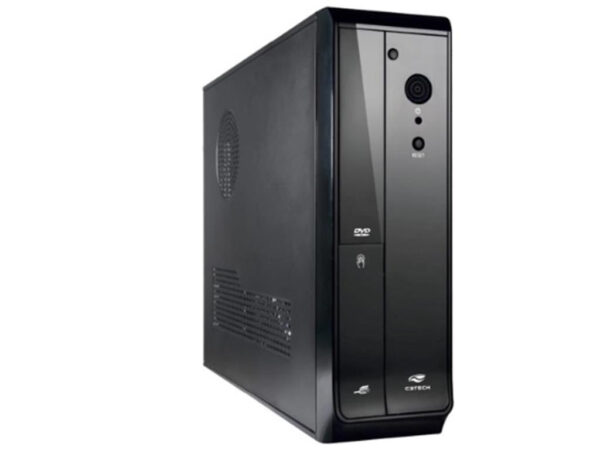 GABINETE SLIM C3TECH 200SFX DESKTOP MICRO ATX COM FONTE - DT-110BK