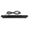 PROTETOR ELETRONICO C/ 8 TOMADAS P/ RACK EPR 208+ 3 METROS 4824302 - Imagem 2