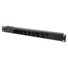 PROTETOR ELETRONICO C/ 8 TOMADAS P/ RACK EPR 208+ 3 METROS 4824302 - Imagem 4