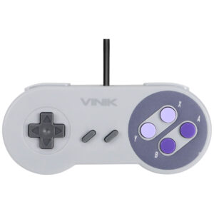 CONTROLE PC USB NINTENDO SUPER NES - RETRÔ - VINIK SNES