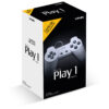 CONTROLE PC USB PS1/PLAYSTATION 1 CINZA - RETRÔ - VINIK PLAY 1 CINZA - Imagem 8