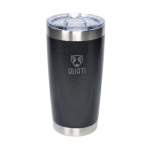 COPO TÉRMICO QUATI COM TAMPA 591ML PRETO - CPCT591