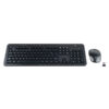 KIT TECLADO E MOUSE SEM FIO RECARREGÁVEL USB 1600DPI PRETO - TC250 - Imagem 2