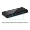 HUB USB 3.0 DE 7 PORTAS UH700 - Imagem 2