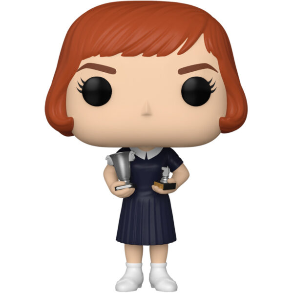 POP! O GAMBITO DA RAINHA (THE QUEEN'S GAMBIT) - BETH HARMON WITH TROPHIES #1121