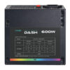 FONTE GAMER DASH 600W PRETO COM FAN LED RGB - VFG600WPR - Imagem 6