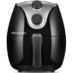 FRITADEIRA ELETRICA AIR FRYER BLACK 4L COM GRADE 1500W 60MIN DE TIMER CE222 220V