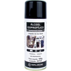 ALCOOL ISOPROPILICO 99,8% AEROSSOL 160G 227ML