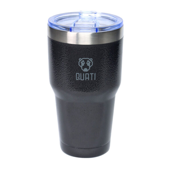 COPO TÉRMICO QUATI PARA CARRO 725ML PRETO - CPCR725