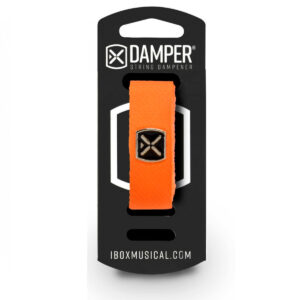 DAMPER IBOX EM POLIESTER E TAG EM METAL LARANJA DTMD23