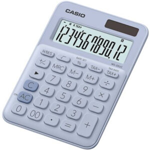 CALCULADORA DE MESA 12 DÍGITOS AZUL - MS-20UC-LB-N-DC
