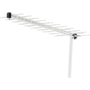 ANTENA DIGITAL EXTERNA LOG PARA TV HDTV/UHF/4K 16DBI 40 ELEMENTOS LU-40