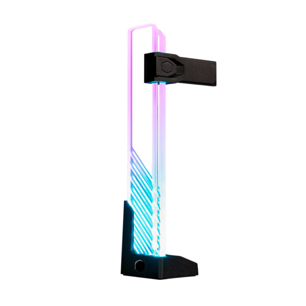 SUPORTE UNIVERSAL PARA PLACA DE VIDEO  COM ILUMINAÇÃO ARGB - MCA-U000R-GSBTG-00