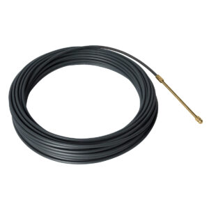 PASSA FIO COM ALMA DE AÇO COM CONEXÃO 20 METROS CINZA