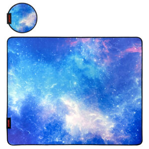 MOUSE PAD GAMER PCYES OBSIDIAN G3D 500X400MM - TECIDO COM INFUSÃO DE VIDRO - PEMPG3D