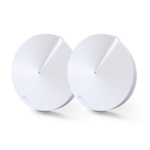 ROTEADOR WIRELESS SISTEMA WI-FI MESH DUAL BAND 2,4/5GHZ AC1300 DECO M5 PACK C/ 2 UNIDADES