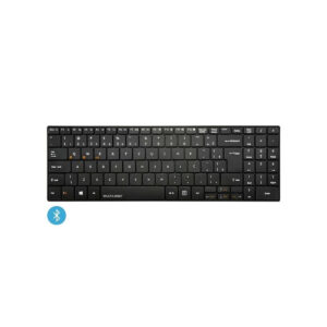TECLADO SEM FIO DESIGN SLIM CONEXAO BLUETOOTH 12 TECLAS MULTIMIDIA PRETO TC220