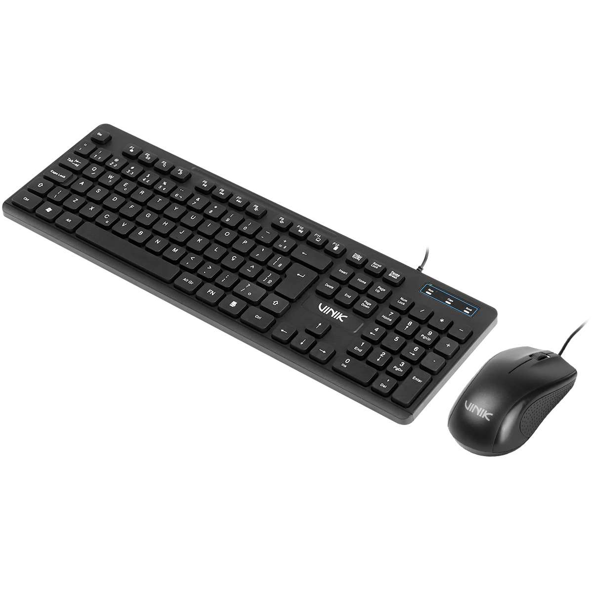 KIT TECLADO E MOUSE USB SLIM CHOCOLATE VINIK - SC100 - Imagem 7