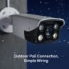CAMERA IP CFTV POE BULLET EXTERNA COLORIDA 3MP VIGI C330 4MM - Imagem 4