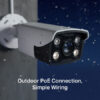 CAMERA IP CFTV POE BULLET EXTERNA COLORIDA 4MP VIGI C340 4MM - Imagem 3