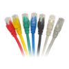 PATCH CORD CCA CFTV CAT5 26AWG 2.5 METROS BRANCO CY-PC2.5M-5-WH - Imagem 2