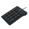 TECLADO NUMÉRICO TFN100, COM FIO, USB, CABO DE 120CM, COM TECLA 000, PRETO - TC227 - Imagem 2
