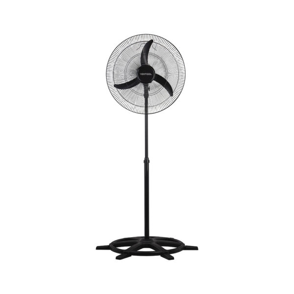 VENTILADOR OSC DE COLUNA NEW 60CM 3 PÁS - 127V - PRETO