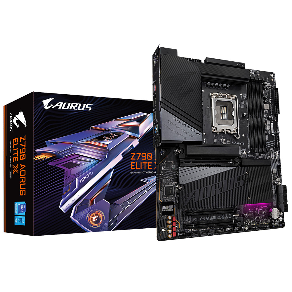 PLACA MÃE GIGABYTE INTEL Z790 AORUS ELITE X MATX LGA 1700 M.2 NVME ...