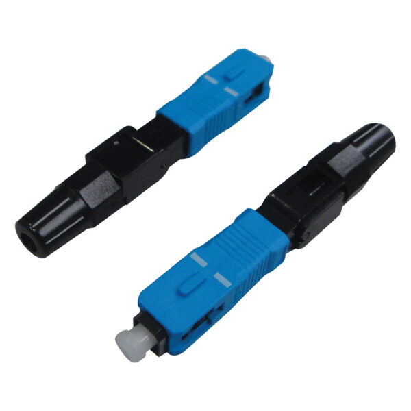 CONECTOR FAST DE ROSCA SC/UPC AZUL NKLT-NKFCU.50 EMBALAGEM C/10