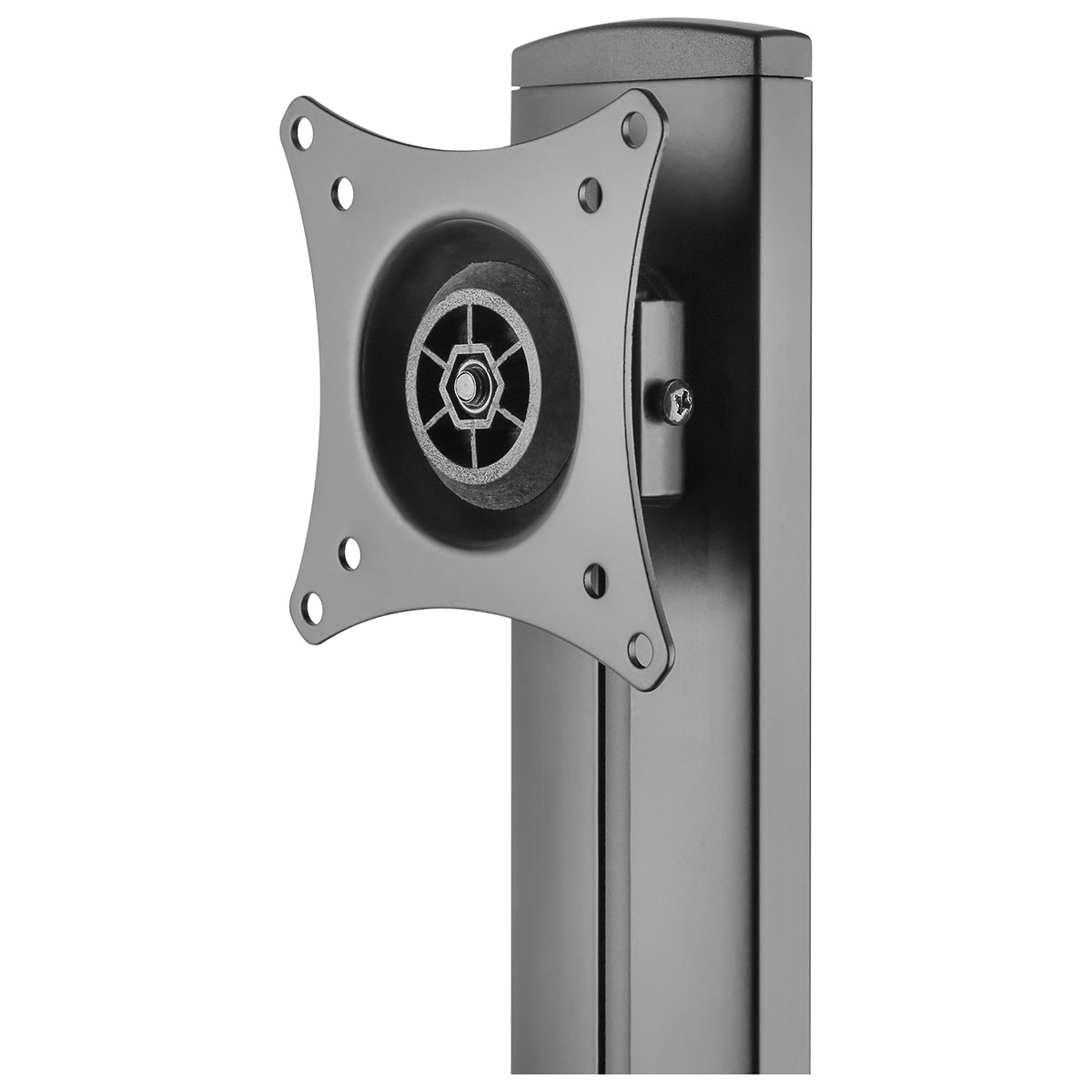 SUPORTE FIXO PARA MONITOR C/ REGULAGEM DE ALTURA PRETO 17' A32'' - PLMSM01F - Imagem 2