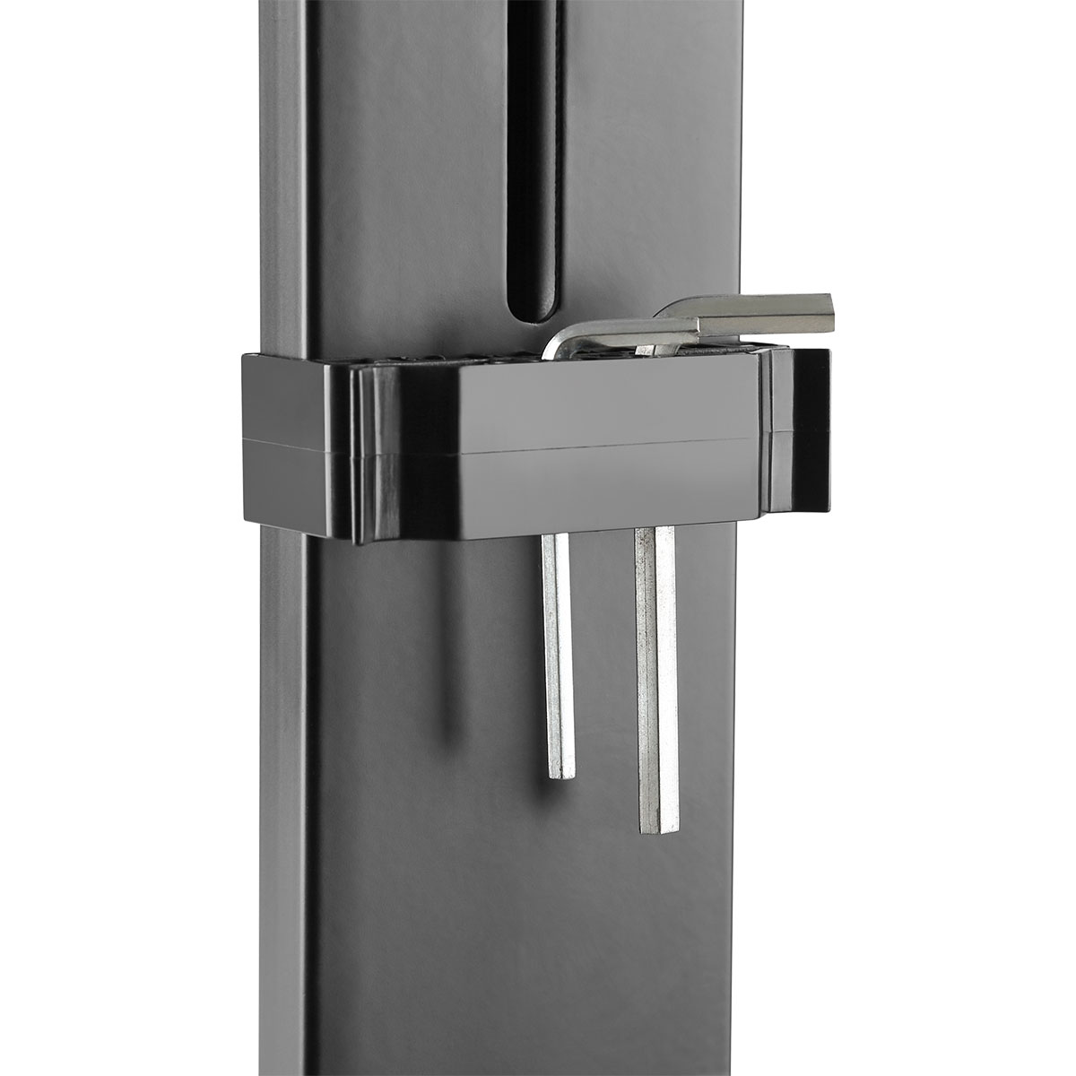 SUPORTE FIXO PARA MONITOR C/ REGULAGEM DE ALTURA PRETO 17' A32'' - PLMSM01F - Imagem 12
