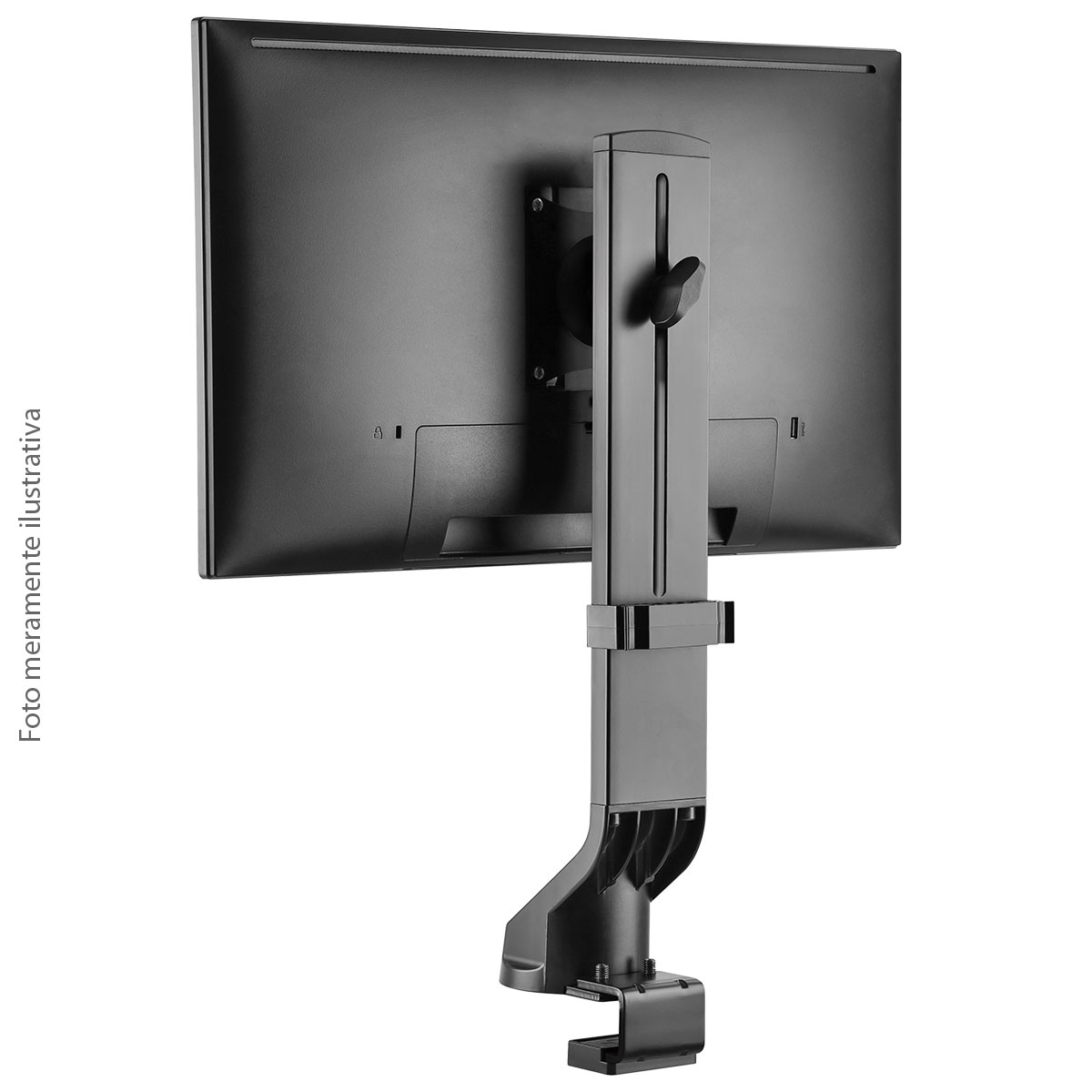 SUPORTE FIXO PARA MONITOR C/ REGULAGEM DE ALTURA PRETO 17' A32'' - PLMSM01F - Imagem 13
