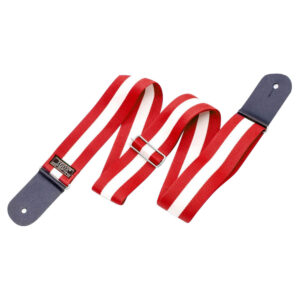 CORREIA COMFORT 5CM LISTRAS COM PONTEIRAS DE COURO CK510 VERMELHA