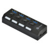 HUB USB 3.0 4 PORTAS COM INTERRUPTOR HUV-50 - Imagem 4