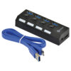 HUB USB 3.0 4 PORTAS COM INTERRUPTOR HUV-50 - Imagem 6