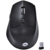 MOUSE SEM FIO WIRELESS 2.4 GHZ RECARREGAVEL POWER UP 1600 DPI PRETO USB - PM200 - Imagem 2