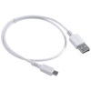 CABO PARA CELULAR SMARTPHONE USB A 2.0  PARA USB TIPO C 50 CM BRANCO - PUACB-05 - Imagem 6